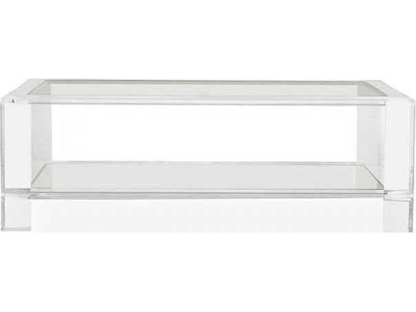 Surrey Rectangular Coffee Table Acrylic and Glass