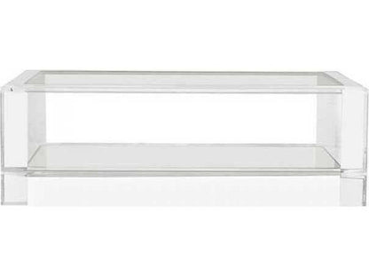 Surrey Rectangular Coffee Table Acrylic and Glass