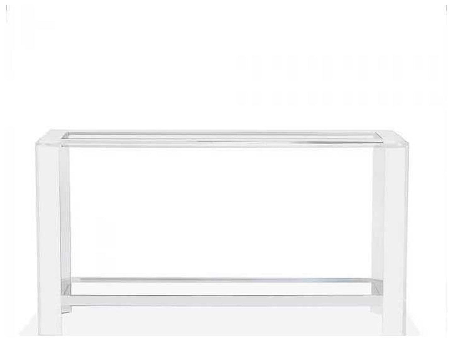Surrey Grand Acrylic and Glass Console Table