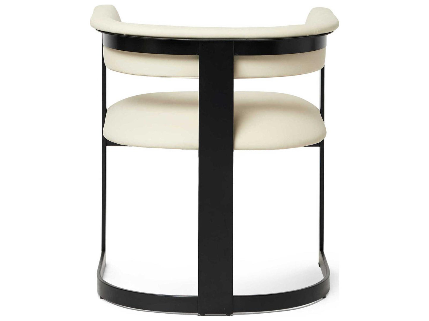 Darcy Black Upholstered Arm Dining Chair