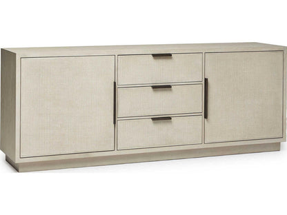 Holmes 84 Inch Oak Wood Sideboard in Cliffside Vintage Bronze