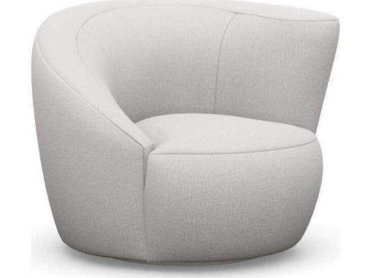 Carlisle Swivel Accent Chair in Beige