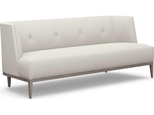 Ayler 3-Seat Boucle Upholstered Sofa in Icy Grey Cream