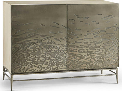 Water 3-Drawers Light Wood Oak Dresser