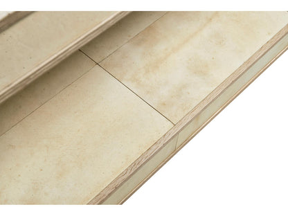 Water Hydra Rectangular Console Table in Parchment Oak