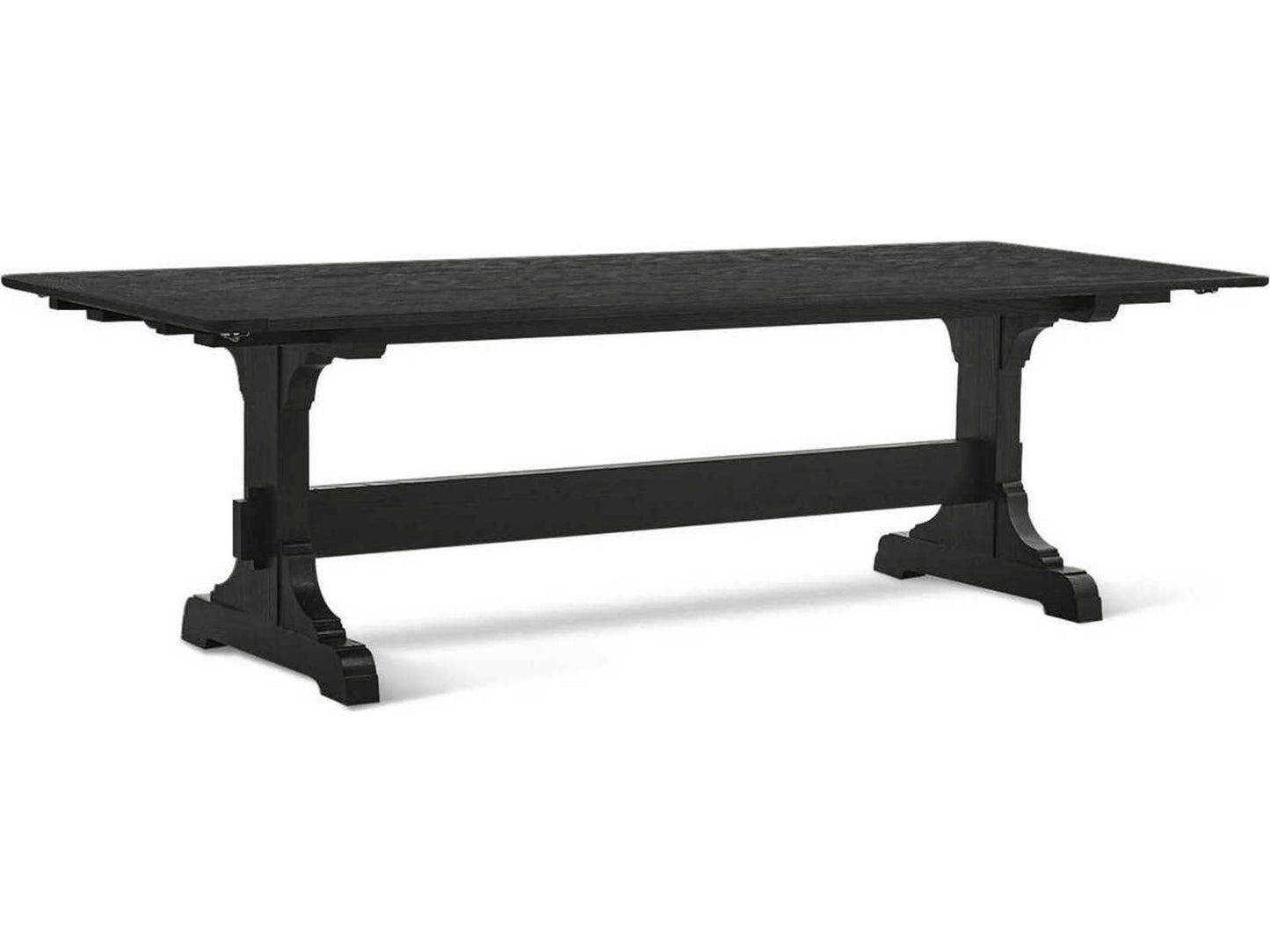 Timeless Epoch Rectangular Ebonized Oak Dining Table