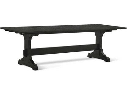Timeless Epoch Rectangular Ebonized Oak Dining Table