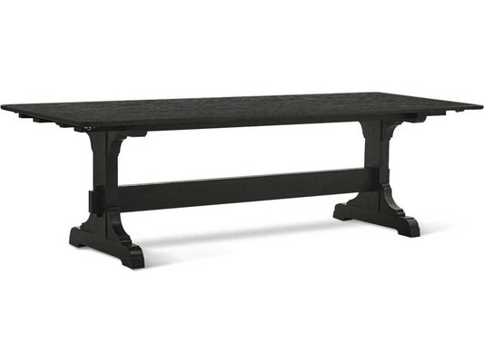 Timeless Epoch Rectangular Ebonized Oak Dining Table