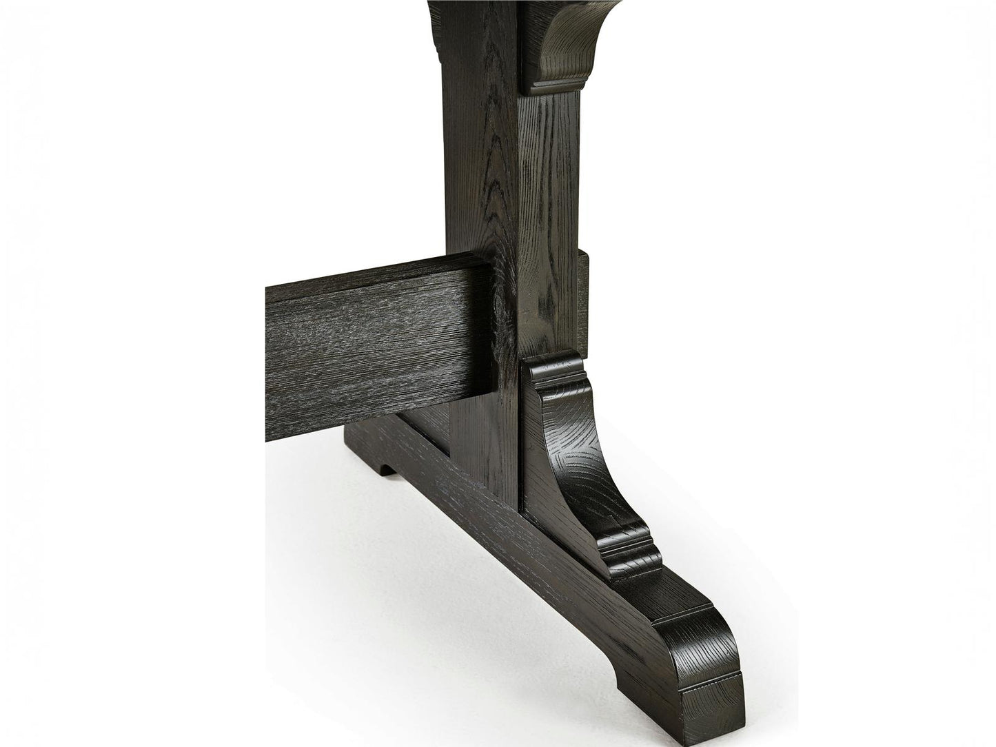 Timeless Epoch Rectangular Ebonized Oak Dining Table