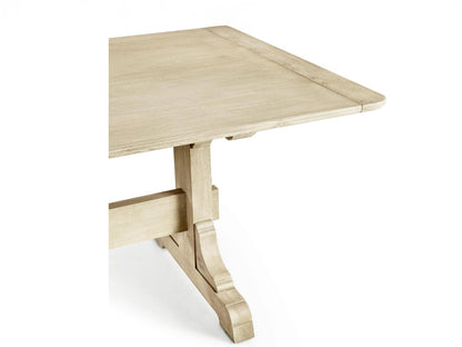 Epoch Extendable Rectangular Dining Table Stripped Oak Finish