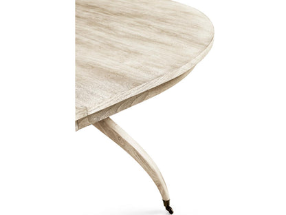 Timeless Rectangular Dining Table in Bleached Walnut with Extension Leaves
