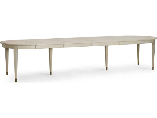 Timeless Round Wood London Mist Dining Table