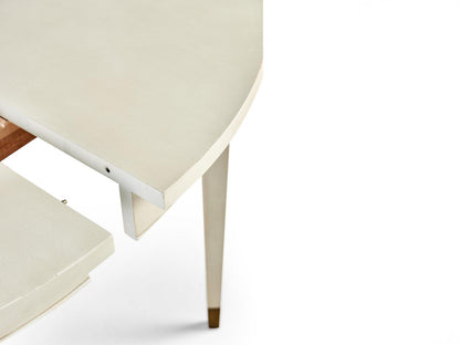 Timeless Round Wood London Mist Dining Table