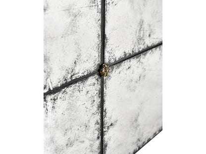 Jc Modern Square Mirror Eglomise Glass Coffee Table