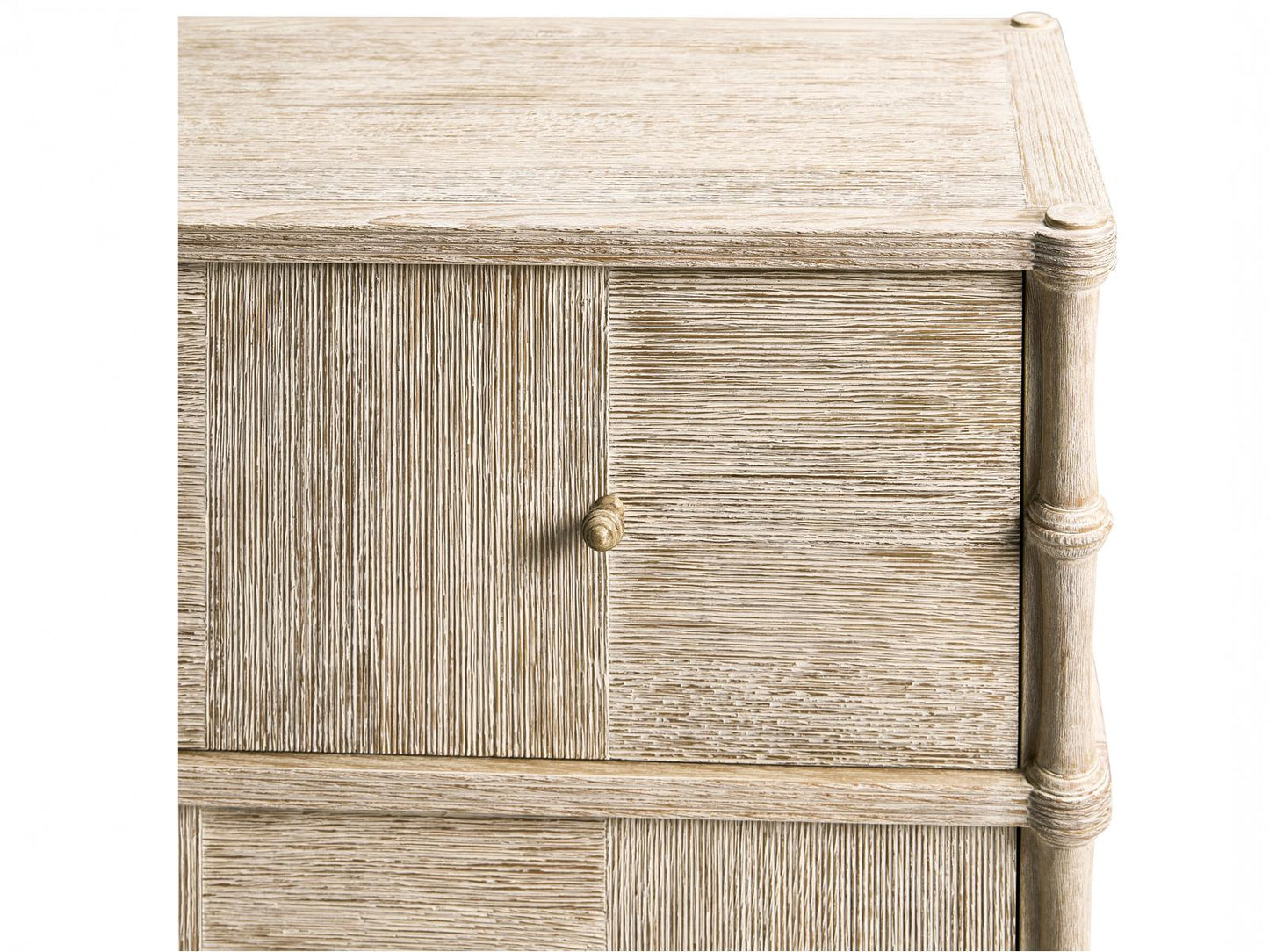 William Yeoward 6-Drawer Bywater Double Dresser in Washed Acacia
