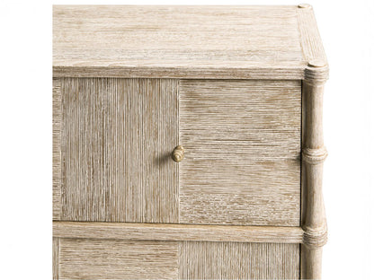 William Yeoward 6-Drawer Bywater Double Dresser in Washed Acacia