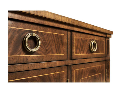 Buckingham Acacia Wood Antique Mahogany Sideboard