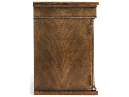 Hattie Traditional 74-Inch Crotch Walnut Sideboard
