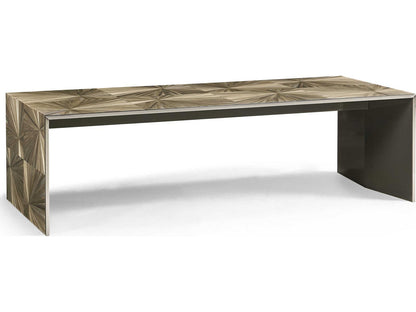 JC Modern Terra Rectangular Coffee Table Natural Straw
