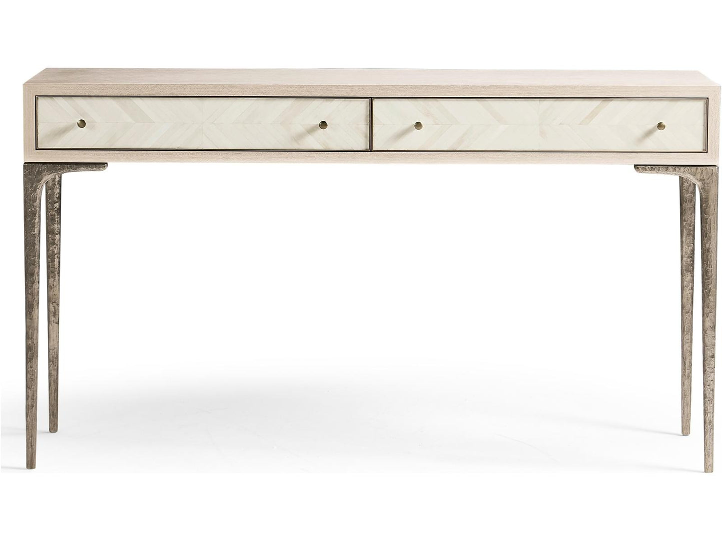 Tideline Rectangular Console Table in Natural Dyed Koto