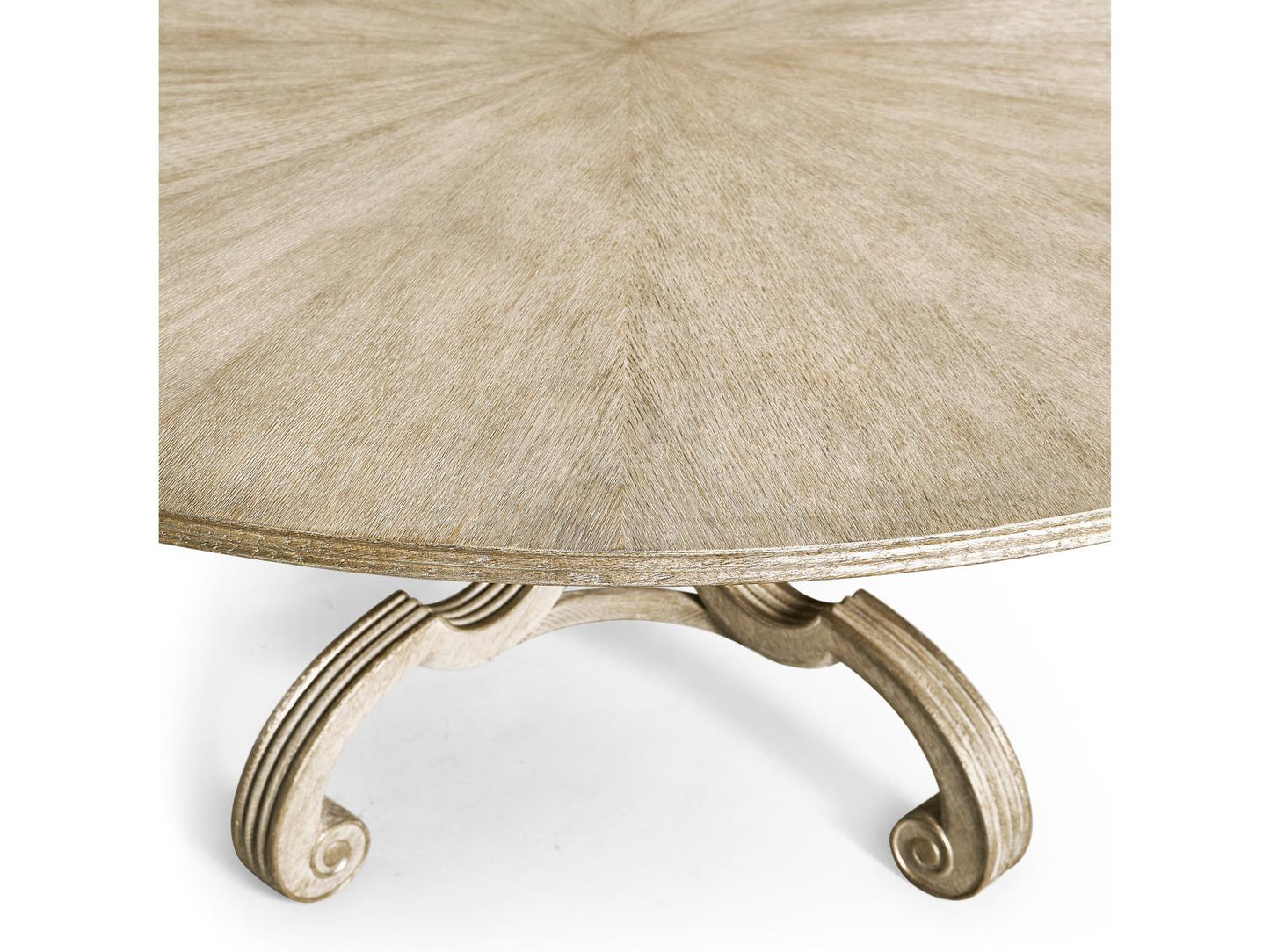 William Yeoward Lacock Square Dining Table in Venetian White Oak