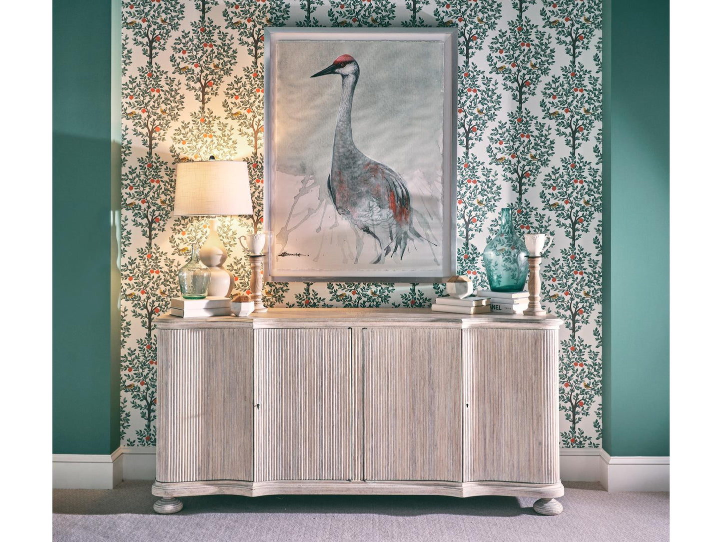 William Yeoward Belleville Washed Acacia Sideboard