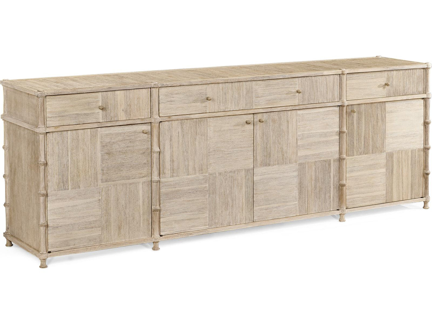 William Yeoward Bywater Rectangular Washed Acacia Console Table