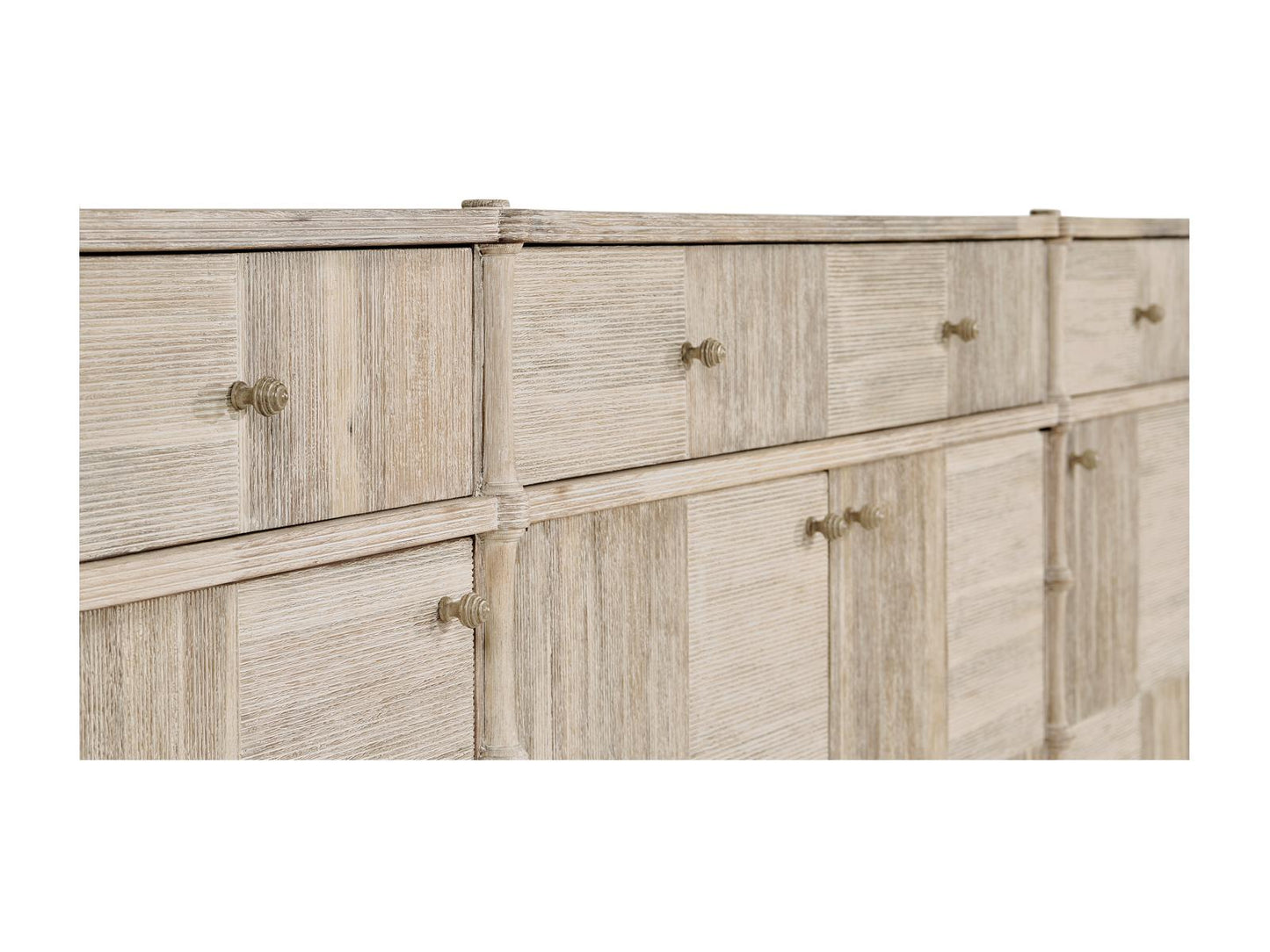 William Yeoward Bywater Rectangular Washed Acacia Console Table