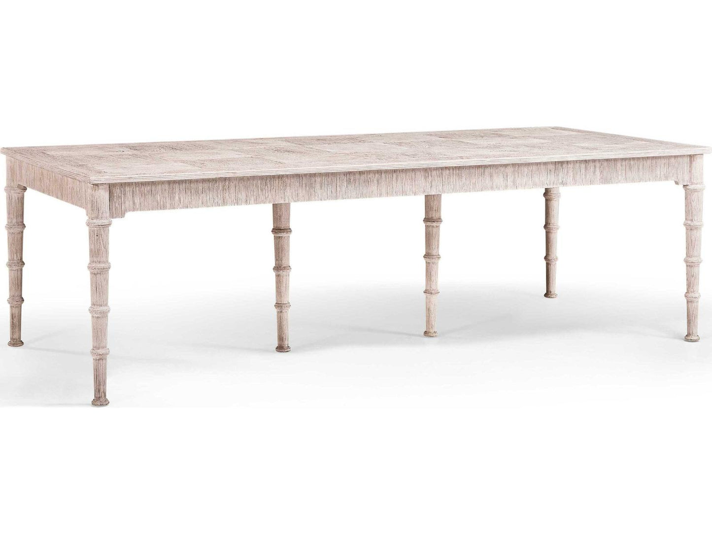 William Yeoward Bywater Extending Dining Table in Washed Acacia