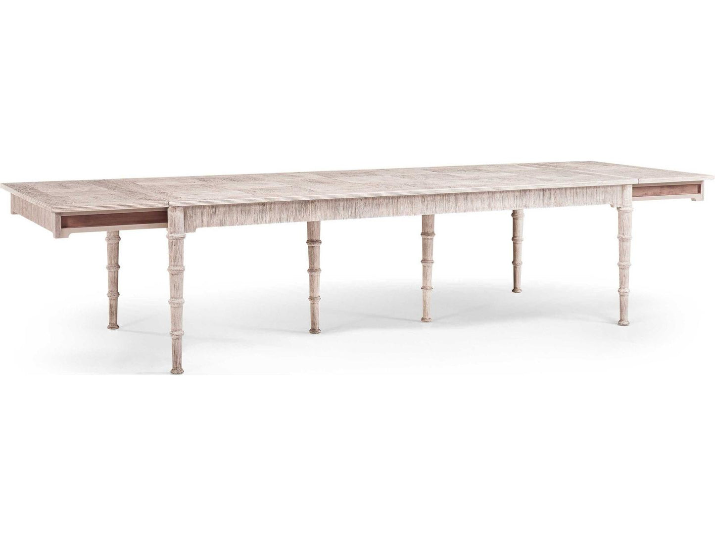 William Yeoward Bywater Extending Dining Table in Washed Acacia