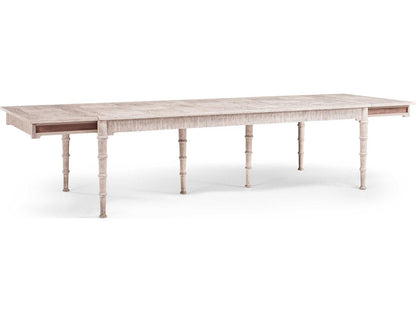 William Yeoward Bywater Extending Dining Table in Washed Acacia