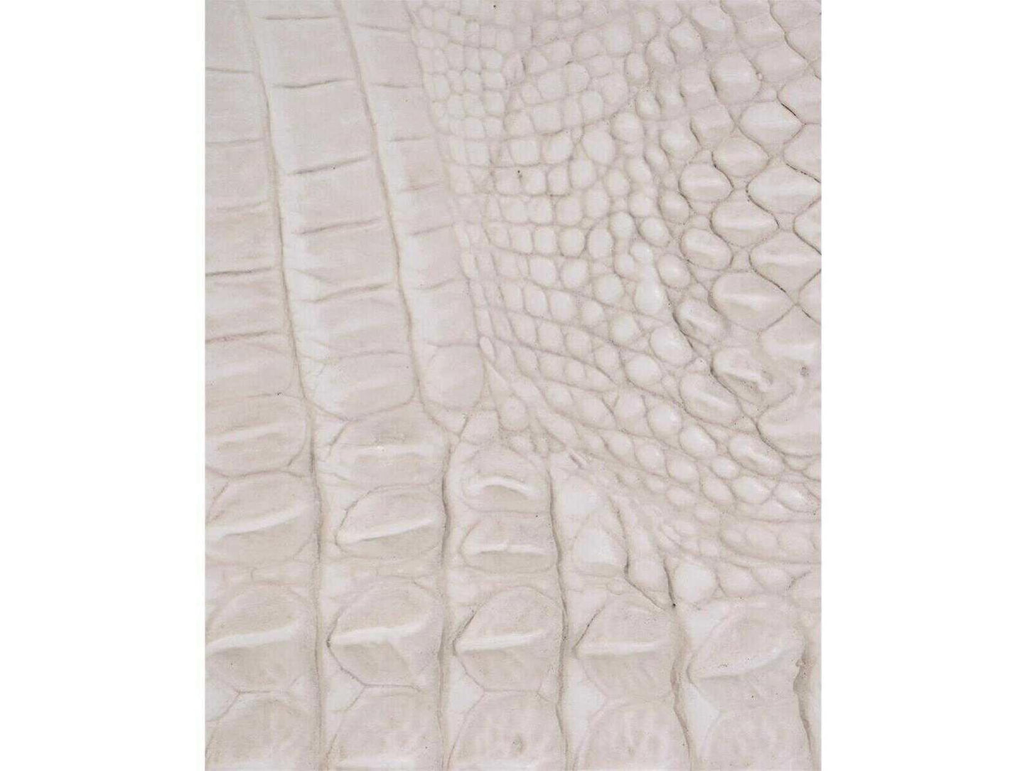 Kano Sideboard Book-Matched Faux Crocodile Pattern with Brushed Brass