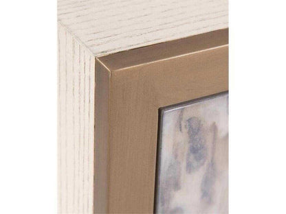 Ide Hill 5-Door Sideboard in Antique Beluga and Brushed Brass
