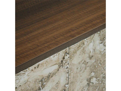 Ignea 5-Door Sideboard in Smoked Eucalyptus and Dark Bronze