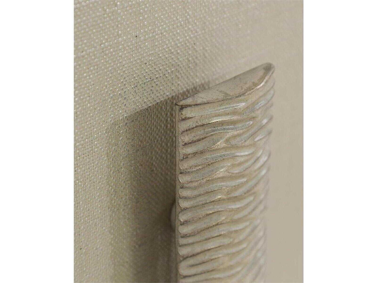 Mark McDowell Cefalu 5-Door Credenza in Burnished Pewter and Champagne