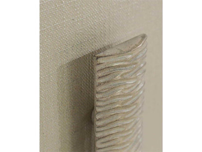 Mark McDowell Cefalu 5-Door Credenza in Burnished Pewter and Champagne