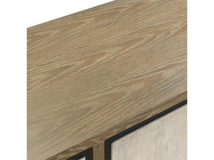 Mark McDowell Kaya 6-Door Credenza Sideboard with Driftwood Oak Finish