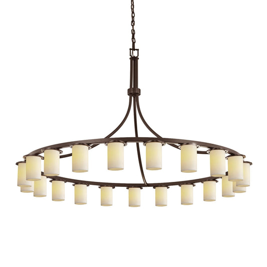 Justice Design Group Candlearia 60 Inch 21 Light Chandelier Cp486461