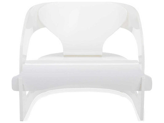 Joe Colombo 4801 Armchair in White PMMA
