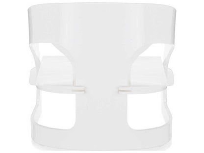 Joe Colombo 4801 Armchair in White PMMA