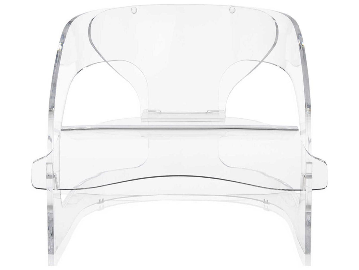 Joe Colombo Clear PMMA Accent Chair