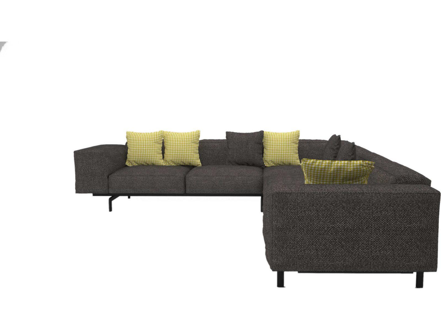 Largo 2-Piece 5-Seat Upholstered Sectional Sofa