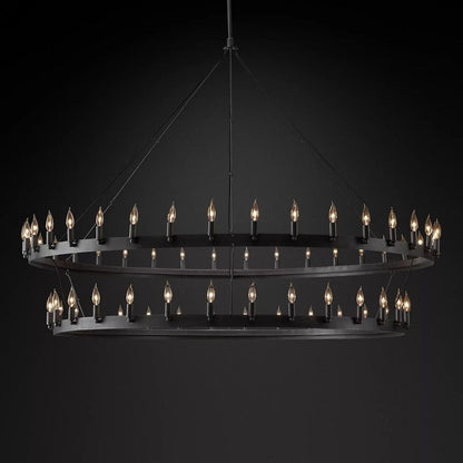 Camilor Vintage Candelabra 2-Tier Chandelier