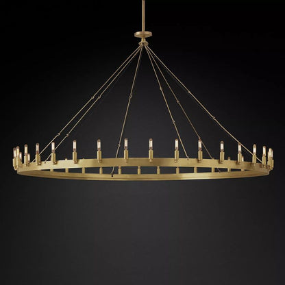 Camilor Vintage Filament Round Chandelier