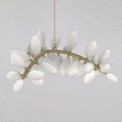 Kevin Art Grape 37-Light Chandelier 56" W
