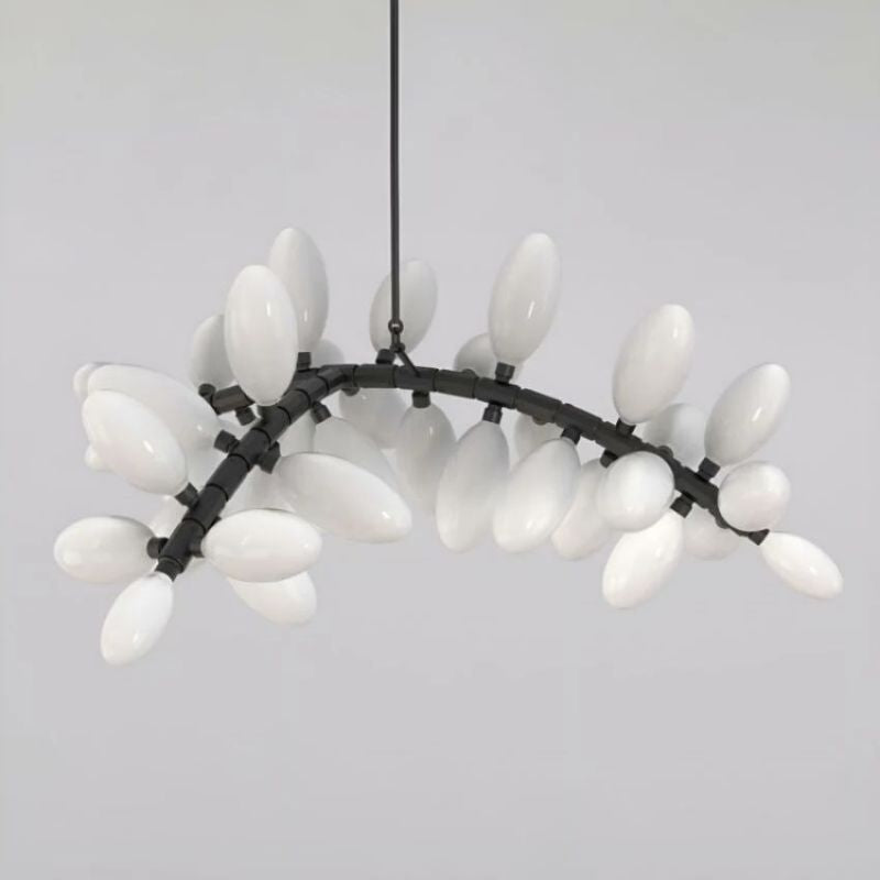 Kevin Art Grape 37-Light Chandelier 56" W