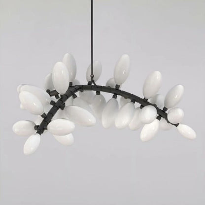 Kevin Art Grape 37-Light Chandelier 56" W