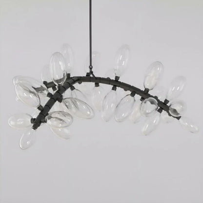Kevin Art Grape 37-Light Chandelier 56" W