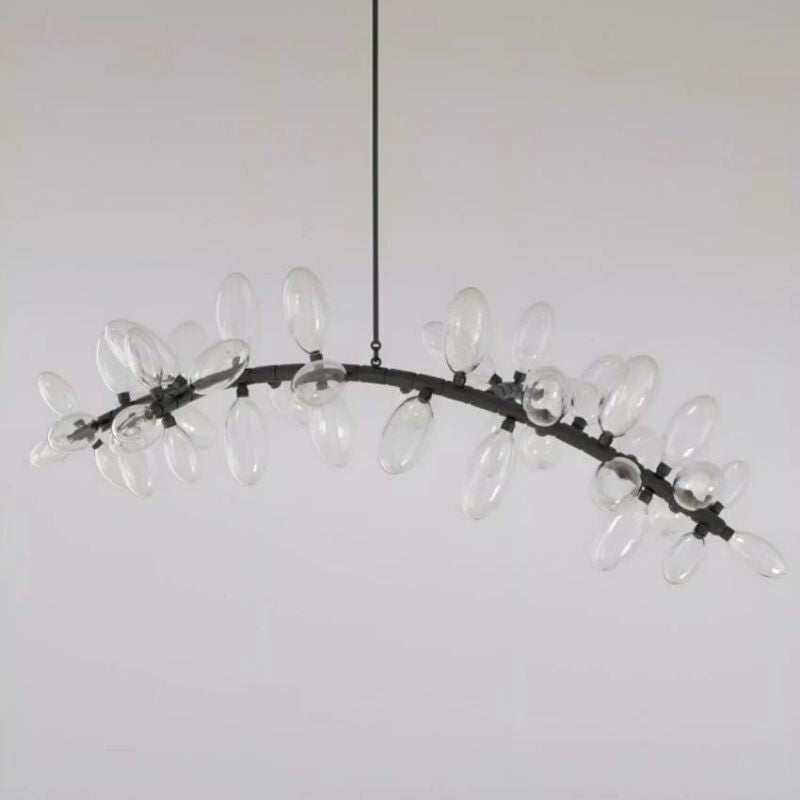 Kevin Art Grape 44-Light Chandelier 76"W