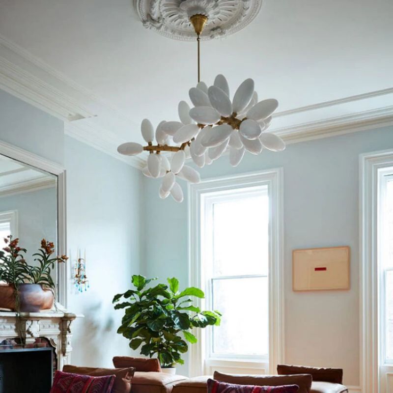 Kevin Art Grape 44-Light Chandelier 76"W